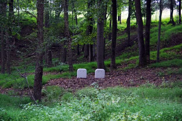 2 sinks Glenstone Museum