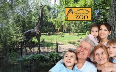 Celebrate Grandparents Day on April 29th at Haddonfield’s Children’s Outdoor Sculpture Zoo