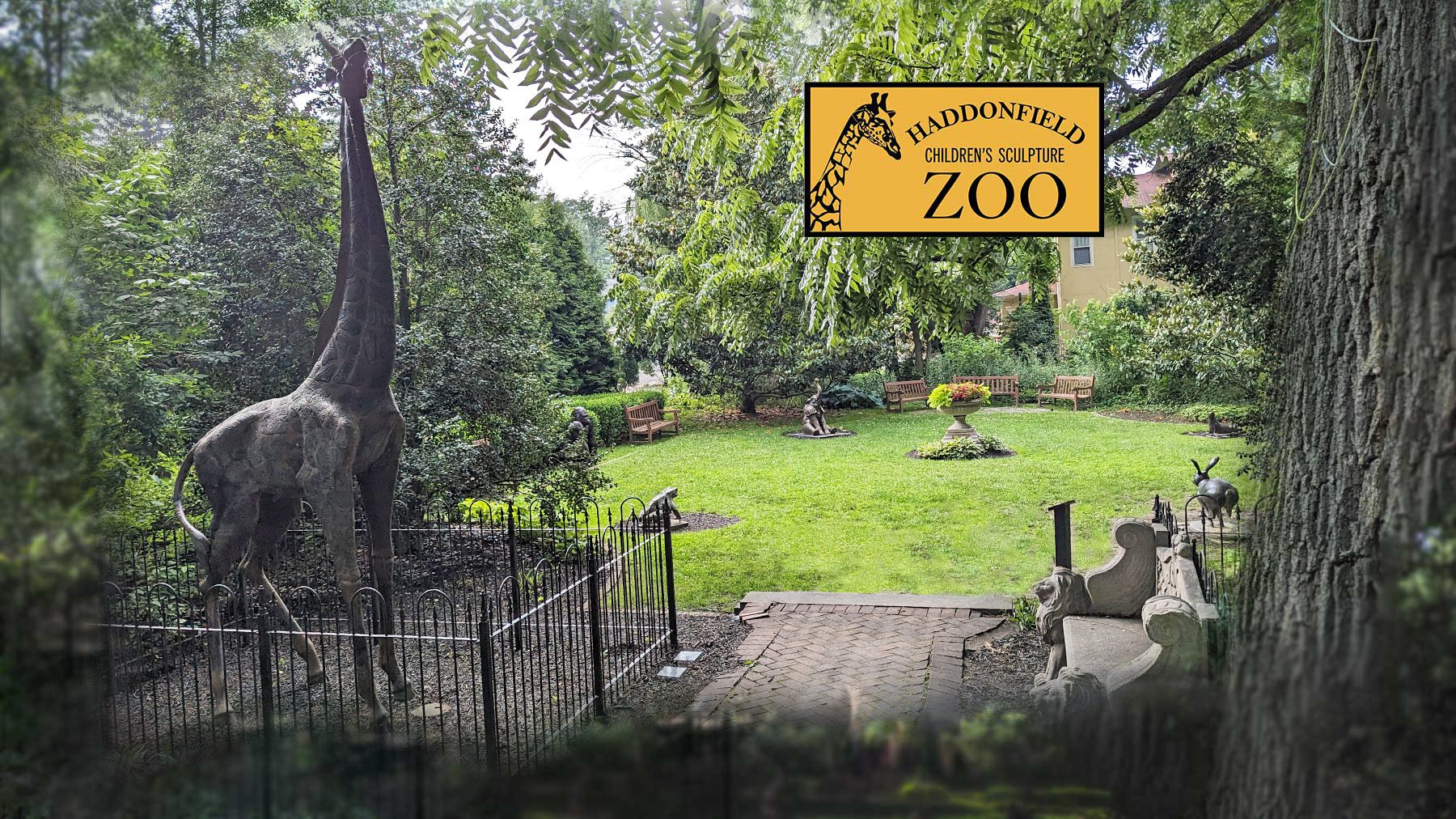 Children's Zoo with Sign